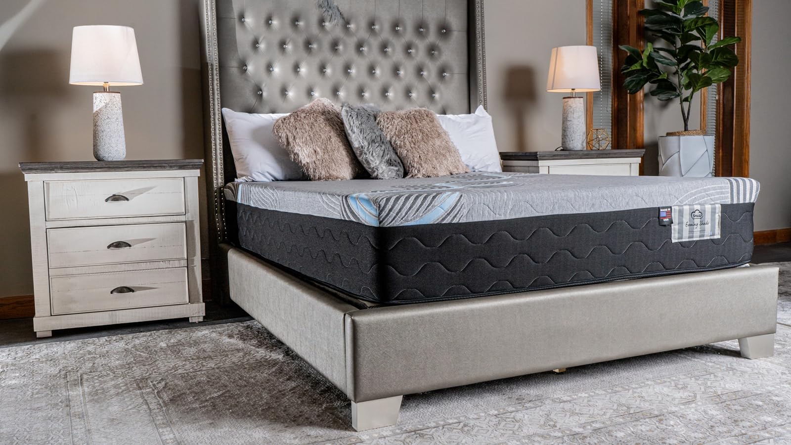 Amazon.com: Snuz Evening Shade 12” Memory Foam Mattress, Medium